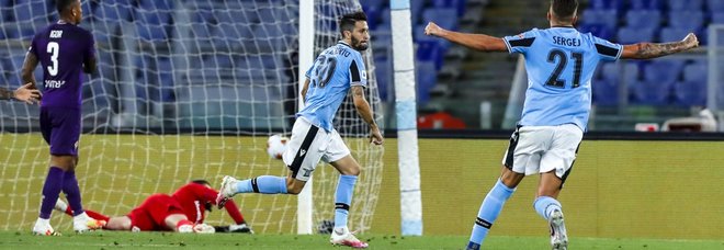 Lazio-Fiorentina 2-1: Immobile più Luis Alberto, Inzaghi a -4 dalla Juve