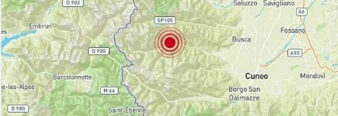 Terremoto in Piemonte, scossa di magnitudo 3.8: paura tra i cittadini