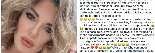 Alba Parietti, flirt col ballerino Alvise Rigo? Lei nega tutto: «Troppo giovane per me» IL POST
