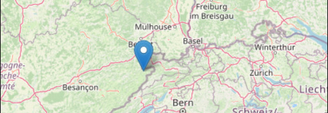 Terremoto in Francia al confine con la Svizzera; scossa di magnitudo 3.8, gente in strada