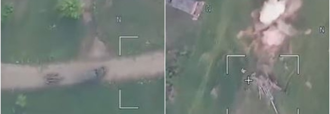 Droni kamikaze Zala KYB, l'ultima arma di Putin: il video dell'attacco agli ucraini