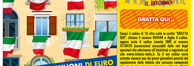 Lotteria Italia 2020: boom di biglietti virtuali, Lazio prima regione per vendita. Crollo a Milano