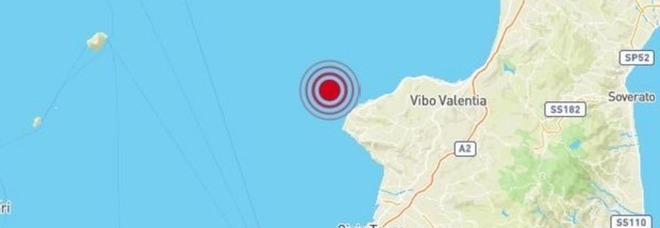 Paura in Calabria, terremoto alle 4.50. Scossa di magnitudo 4.4 al largo di Tropea