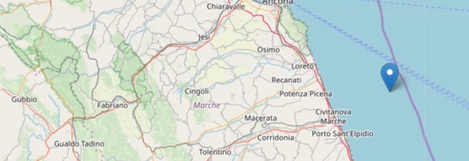 Terremoto nelle Marche, scossa tra Fermo e Macerata: paura tra la gente