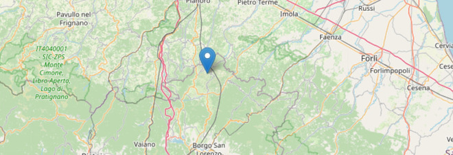 Terremoto tra Emilia e Toscana di magnitudo 3.8: avvertito anche a Bologna e Imola