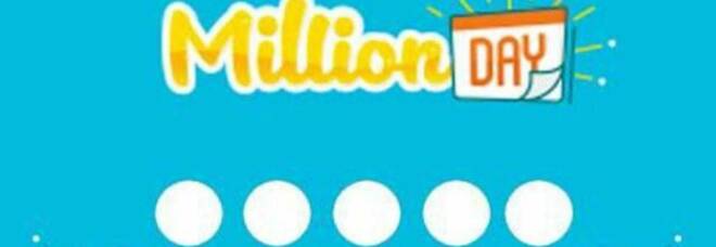 MillionDay, l'estrazione di sabato 12 marzo 2022: i cinque numeri vincenti