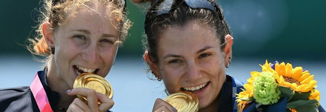 Rodini e Cesarini fanno la storia: primo oro al femminile nel canottaggio