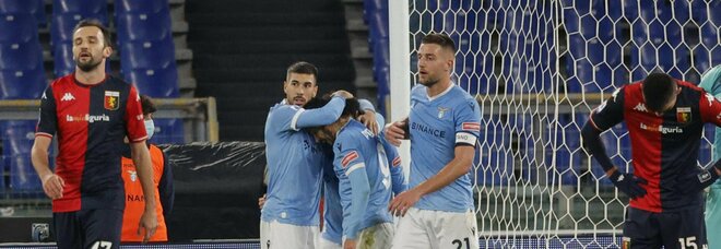 La Lazio torna a vincere. Contro il Genoa è 3-1 per gli uomini di Sarri, che rivedono l'Europa