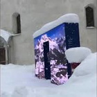 Nevicata da record a Cortina, case e auto sepolte