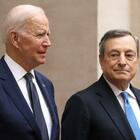 Draghi a Washington da Biden: più armi a Kiev e più soldati alla Nato. Il nodo energia