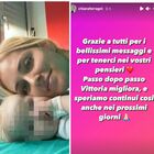 Chiara Ferragni rompe il silenzio sulla salute della piccola Vittoria, il messaggio social: «Migliora, speriamo continui così»