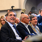 Elezioni, la festa alla sede di Fratelli d'Italia per la vittoria di Giorgia Meloni