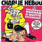 Charlie Hebdo, la copertina choc: Meghan Markle schiacciata dalla Regina come George Floyd. Inglesi furiosi