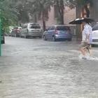 Pescara sott'acqua: strade come fiumi