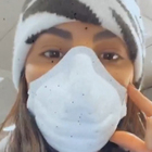Giulia De Lellis e il Coronavirus, mascherina sul viso: «Volevo anche i guanti»