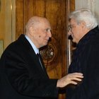 â¢ Il nuovo Presidente in visita da Napolitano: "L'ho ringraziato"