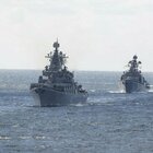 Incrociatore russo davanti alla Puglia, il Varyag sfida la flotta della Nato e la portaerei Usa Truman