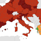 Covid, la nuova mappa dell'Ue: «Quattro Regioni italiane in rosso scuro». Ecco quali sono