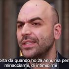 Saviano, dura replica a Matteo Salvini: «Vuoi togliermi la scorta? Non ho paura di te, buffone»