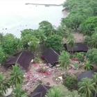 Indonesia, il drone sopra i luoghi colpiti dallo tsunami