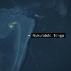 Vulcano Tonga, la mappa animata del luogo dell'eruzione