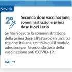 Vaccini Lazio, seconda dose anche per chi è in vacanza: come prenotare