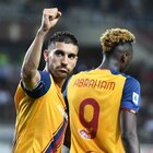 La Roma vince a Torino (0-3) e conquista un posto in Europa League: decidono Abraham (doppietta) e Pellegrini