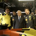 Mattarella al Gran Premio di Monza per i 100 anni dell'autodromo: la visita al box Ferrari