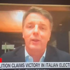 Matteo Renzi alla Cnn: «Meloni al governo? Non è un pericolo per la democrazia»
