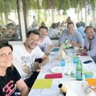 Salvini al Papeete un anno dopo, pranzo con un gruppo di amici