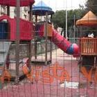 Parchi per bambini ancora chiusi a Roma, le immagini delle aree vuote