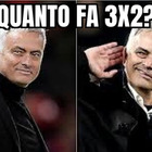 Bodo Glimt-Roma 6-1, sui social scatta l'ironia degli avversari di Mourinho