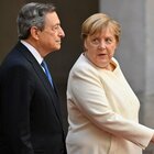 Draghi incontra Angela Merkel: «Un esempio per l'Europa». Lei: «Il mio amore per l'Italia continuerà»