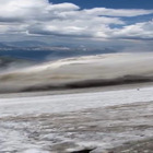 Il crollo di ghiaccio della Marmolada ripreso dagli escursionisti Immagini ravvicinate