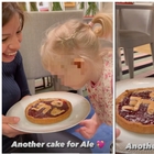 Chiara Ferragni, Vittoria consegna la torta di compleanno alla baby sitter: il gesto commuove i fan