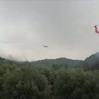 Sardegna, Canadair in azione per domare gli incendi