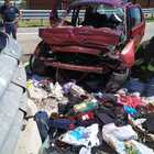 Pesaro, sbaglia l'ingresso nell'area di servizio e si schianta: due morti in autostrada