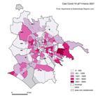 Coronavirus a Roma, la mappa del contagio: boom di casi nel quadrante Est e nelle periferie