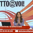 Caterina Collovati, telefonata choc in trasmissione: «A 17 anni mi hanno stuprata»