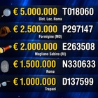 Lotteria Italia: L'elenco dei biglietti vincenti di Prima Categoria