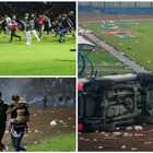 Scontri allo stadio dopo la partita: oltre 180 morti e più di 100 feriti. «Sono stati calpestati nella calca» FOTO