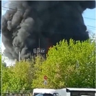 Incendio a Mosca