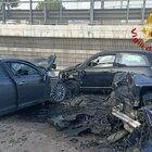 Spaventoso incidente a Mestre, auto contromano nel sottopasso: 4 feriti. «Scappava dalla polizia»
