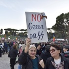 Manifestazione No Green Pass al Circo Massimo