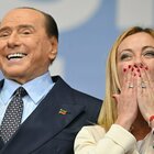 Meloni, Salvini e Berlusconi chiudono la campagna elettorale del centrodestra a Piazza del Popolo