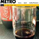 Il ragno nel bicchiere di Coca-Cola