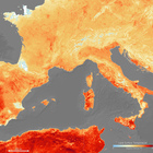 L'Italia nella morsa del caldo fotografata dai satelliti