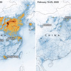 Il Coronavirus in Cina “cancella” l'inquinamento dell'aria: le immagini straordinarie della Nasa