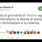 Ostia, giornalista di Nemo aggredito da Roberto Spada, da Di Maio a Orlando, i messaggi di solidarietà del mondo politico