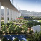 Un parco "CO2 free" sotto il nuovo ponte di Genova: il progetto di Boeri
